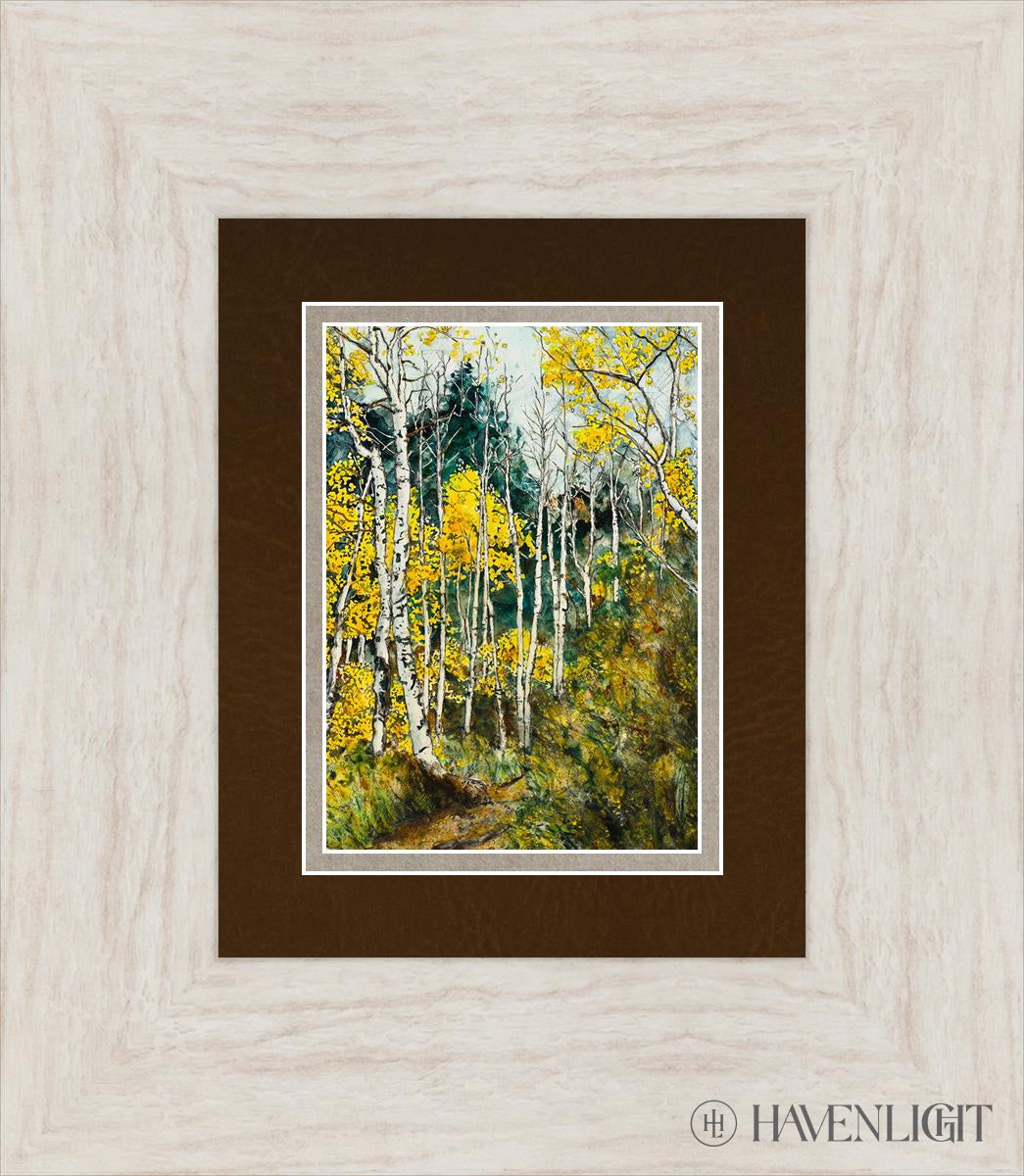 The Golden Wood Open Edition Print / 5 X 7 Ivory 13 1/2 15 Art