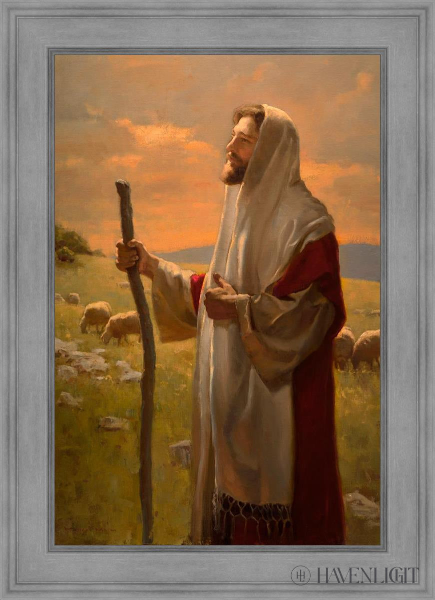 The Good Shepherd Open Edition Canvas / 24 X 36 Gray 31 3/4 43 Art
