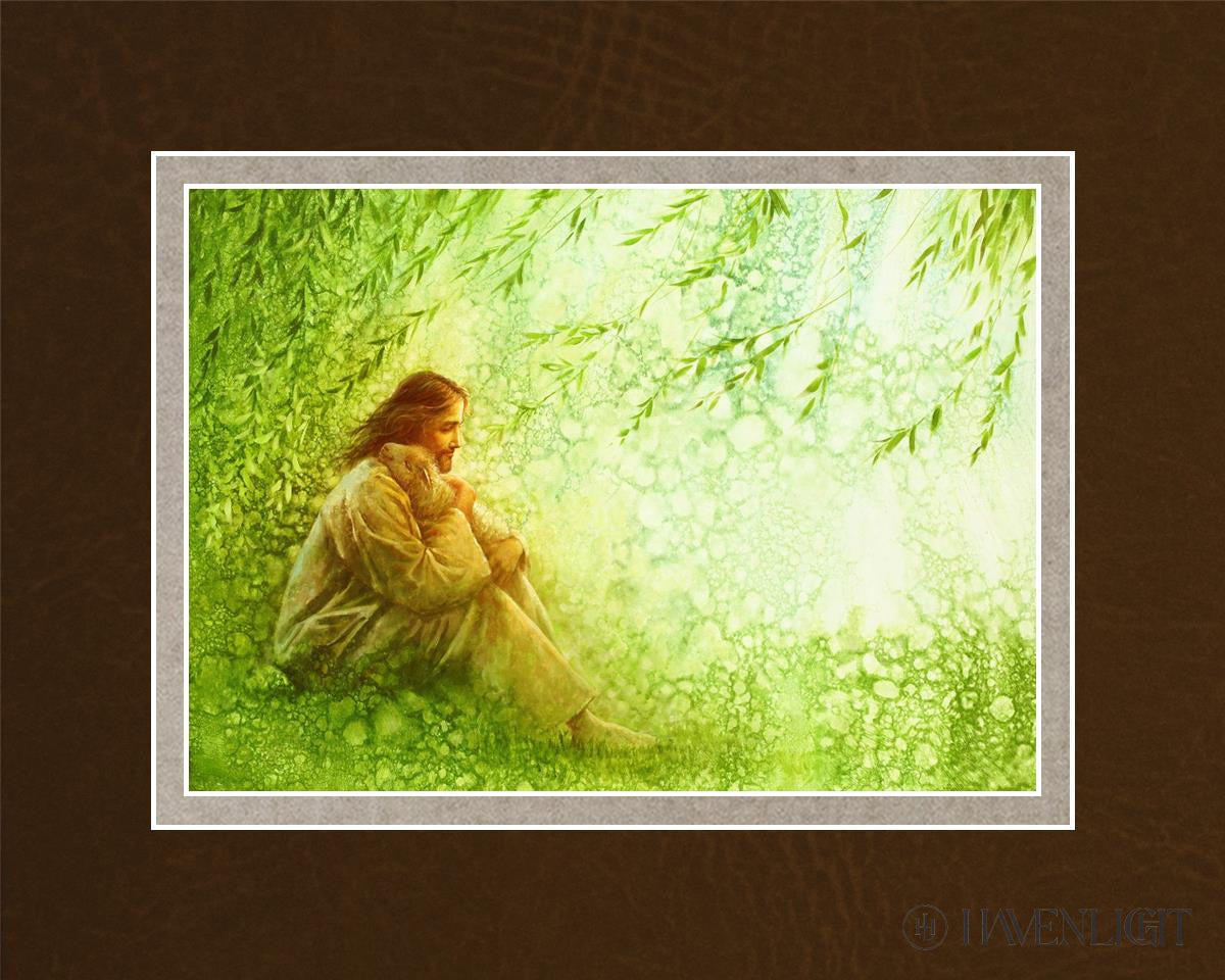 The Good Shepherd Open Edition Print / 7 X 5 Matted To 10 8 Art