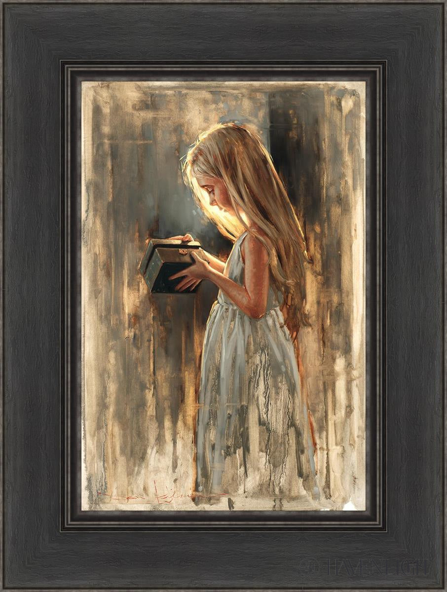 The Light Of Hope Open Edition Canvas / 12 X 18 Black 1/2 24 Art