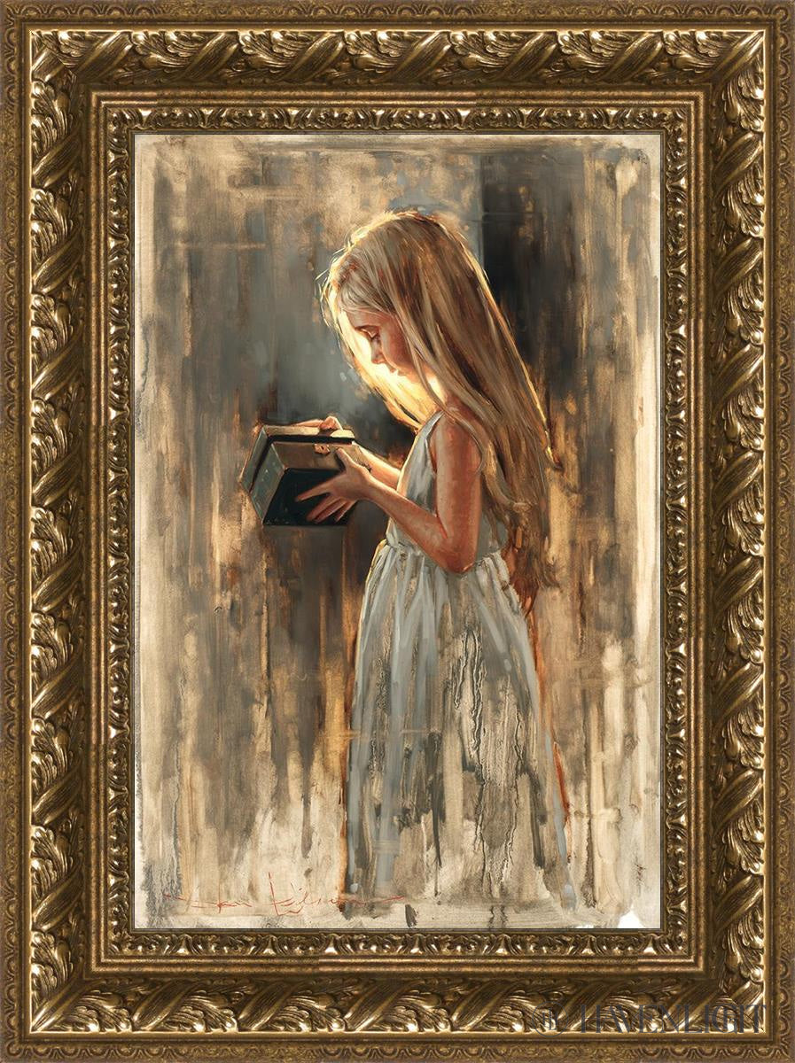 The Light Of Hope Open Edition Canvas / 12 X 18 Gold 17 3/4 23 Art