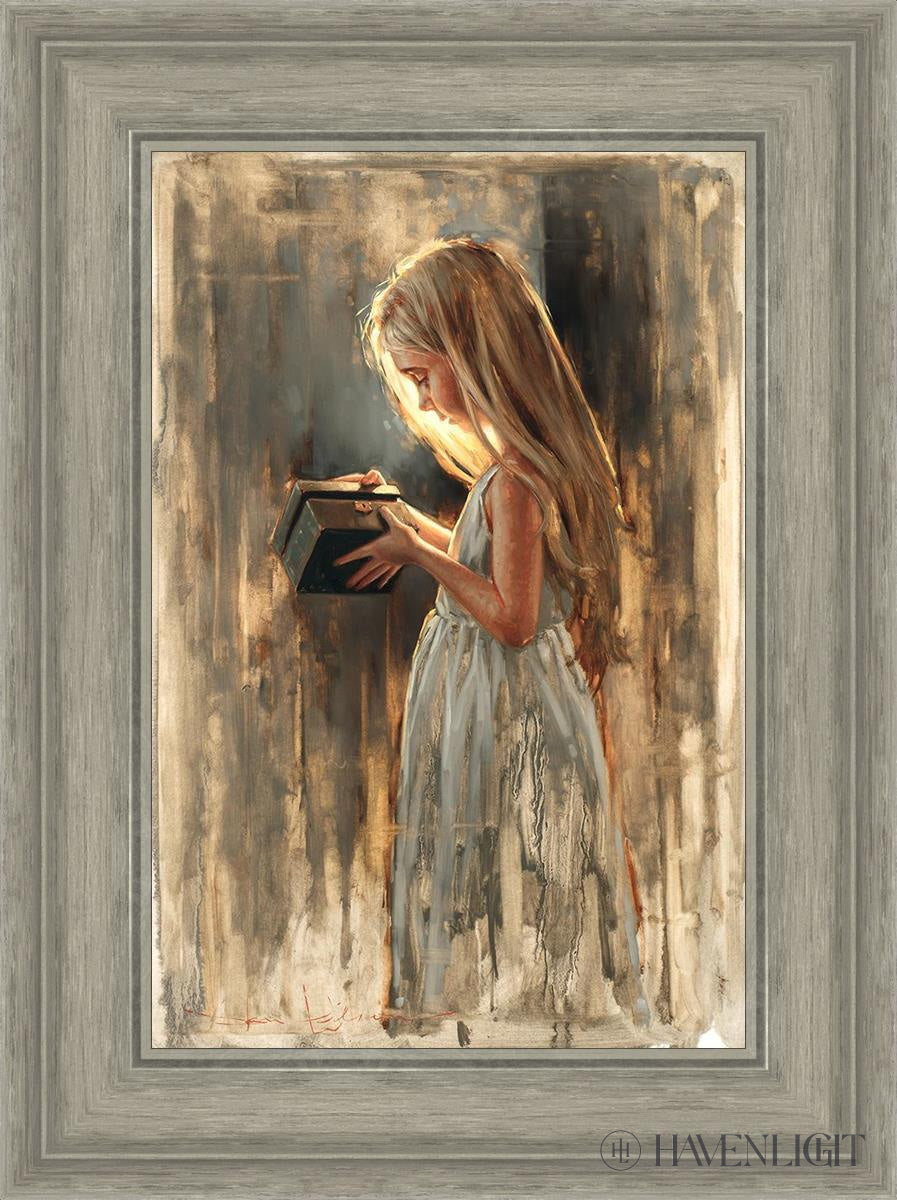 The Light Of Hope Open Edition Canvas / 12 X 18 Gray 17 3/4 23 Art