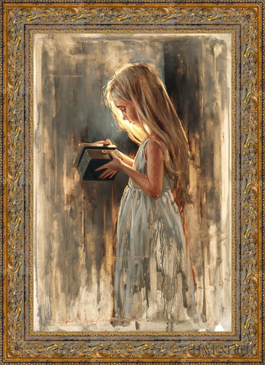The Light Of Hope Open Edition Canvas / 24 X 36 Gold 31 3/4 43 Art