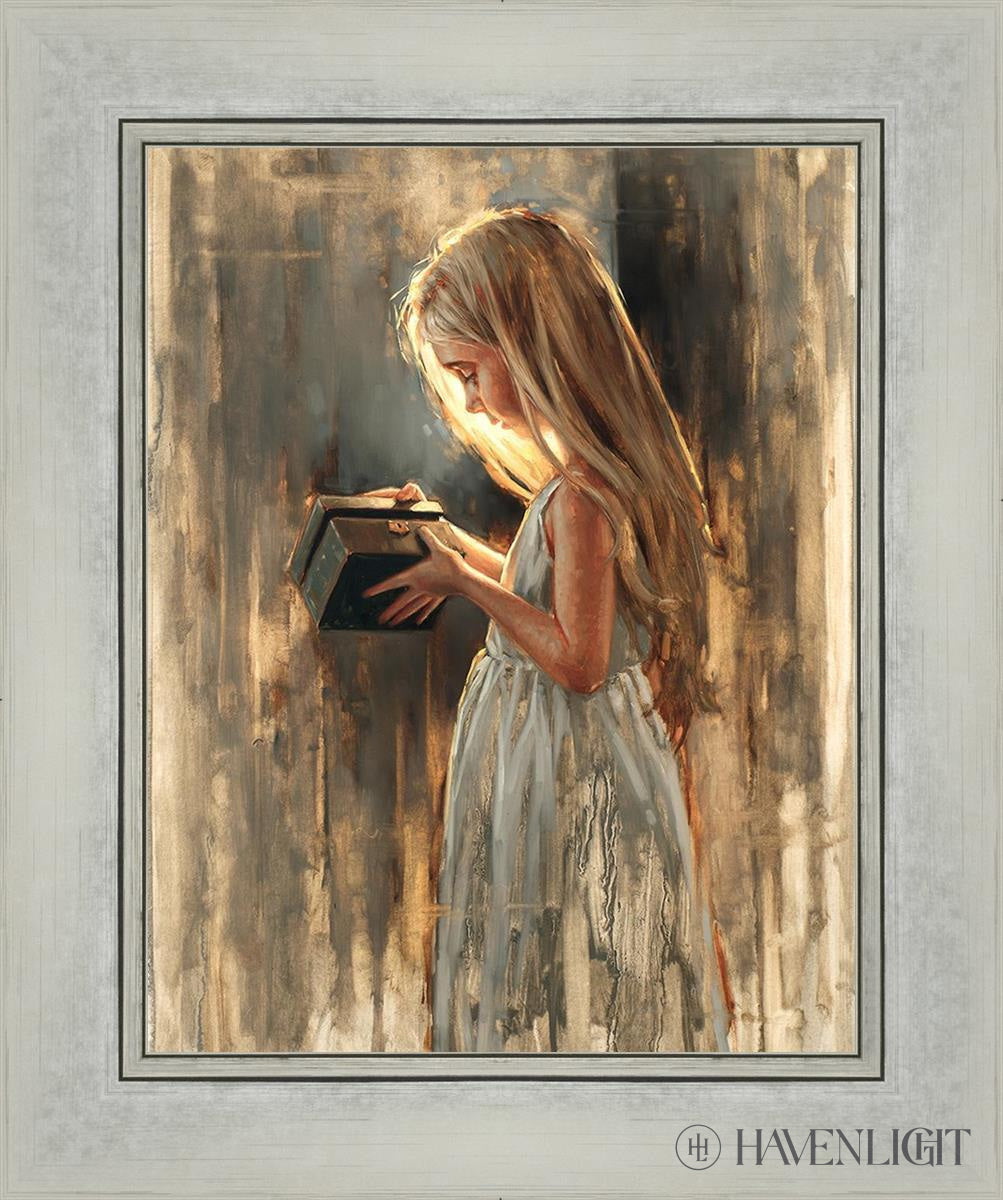 The Light Of Hope Open Edition Print / 11 X 14 Silver 15 1/4 18 Art
