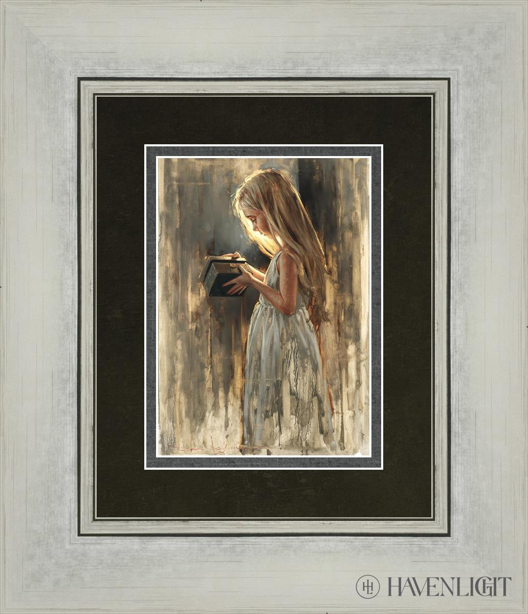 The Light Of Hope Open Edition Print / 5 X 7 Silver 12 1/4 14 Art