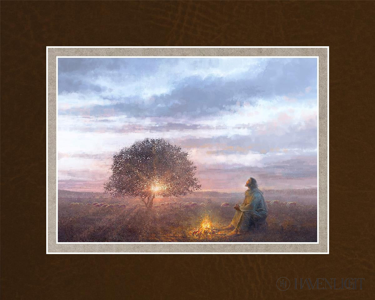 The Light Of Life Open Edition Print / 7 X 5 Matted To 10 8 Art