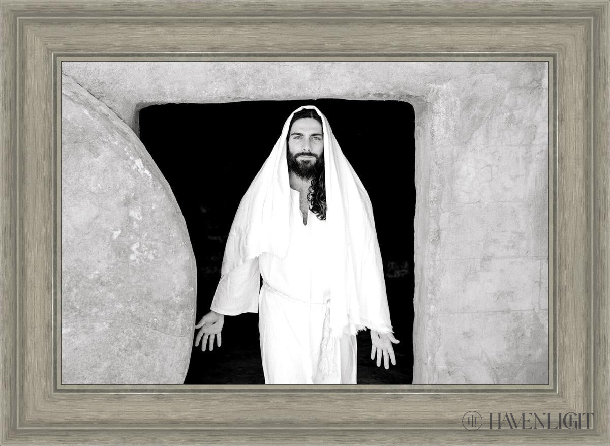 The Resurrected Christ Open Edition Canvas / 24 X 16 Gray 29 3/4 21 Art