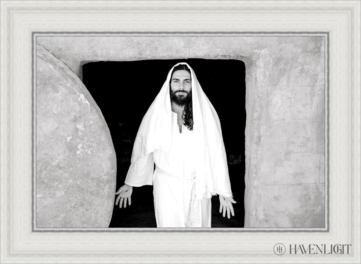 The Resurrected Christ Open Edition Canvas / 24 X 16 White 29 3/4 21 Art
