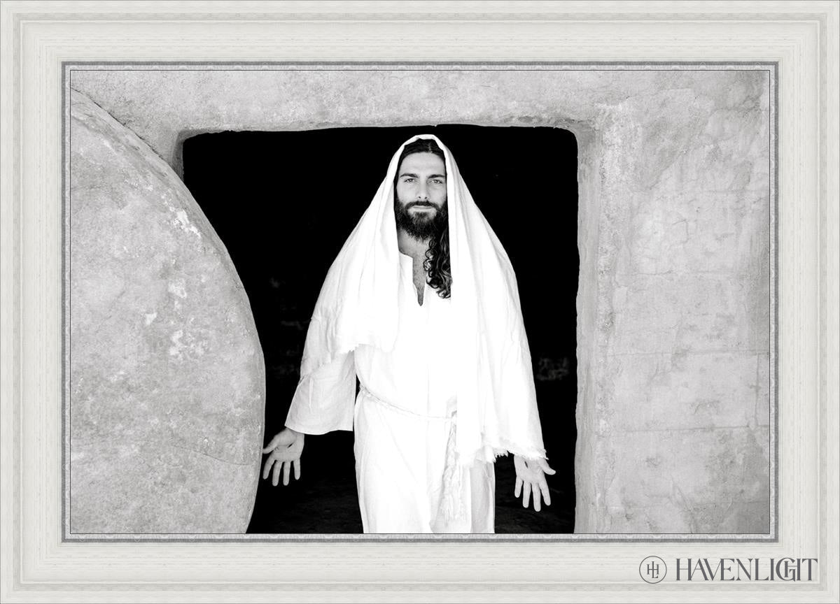 The Resurrected Christ Open Edition Canvas / 30 X 20 White 35 3/4 25 Art