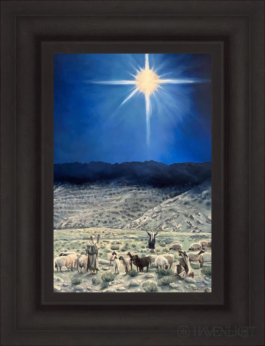 The Shepherds Rejoiced Open Edition Canvas / 12 X 18 Brown 19 3/4 25 Art