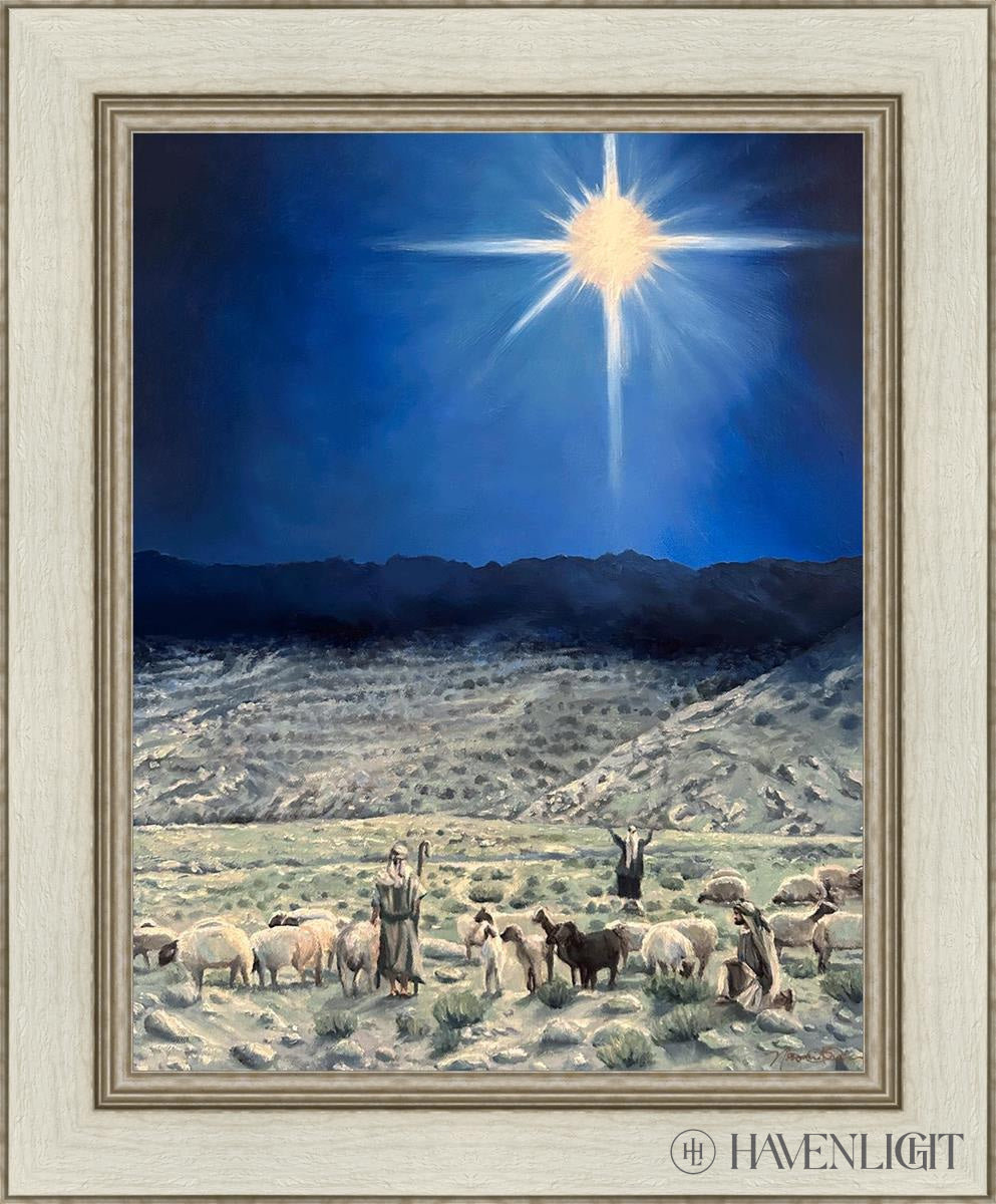 The Shepherds Rejoiced Open Edition Canvas / 18 3/4 X 24 Ivory 25 1/4 30 1/2 Art