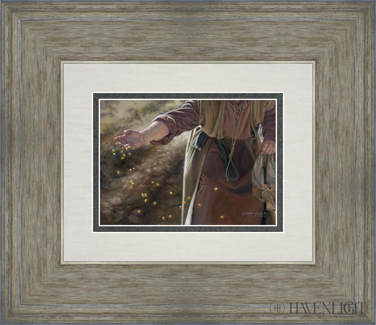 The Sower Open Edition Print / 7 X 5 Gray 14 3/4 12 Art