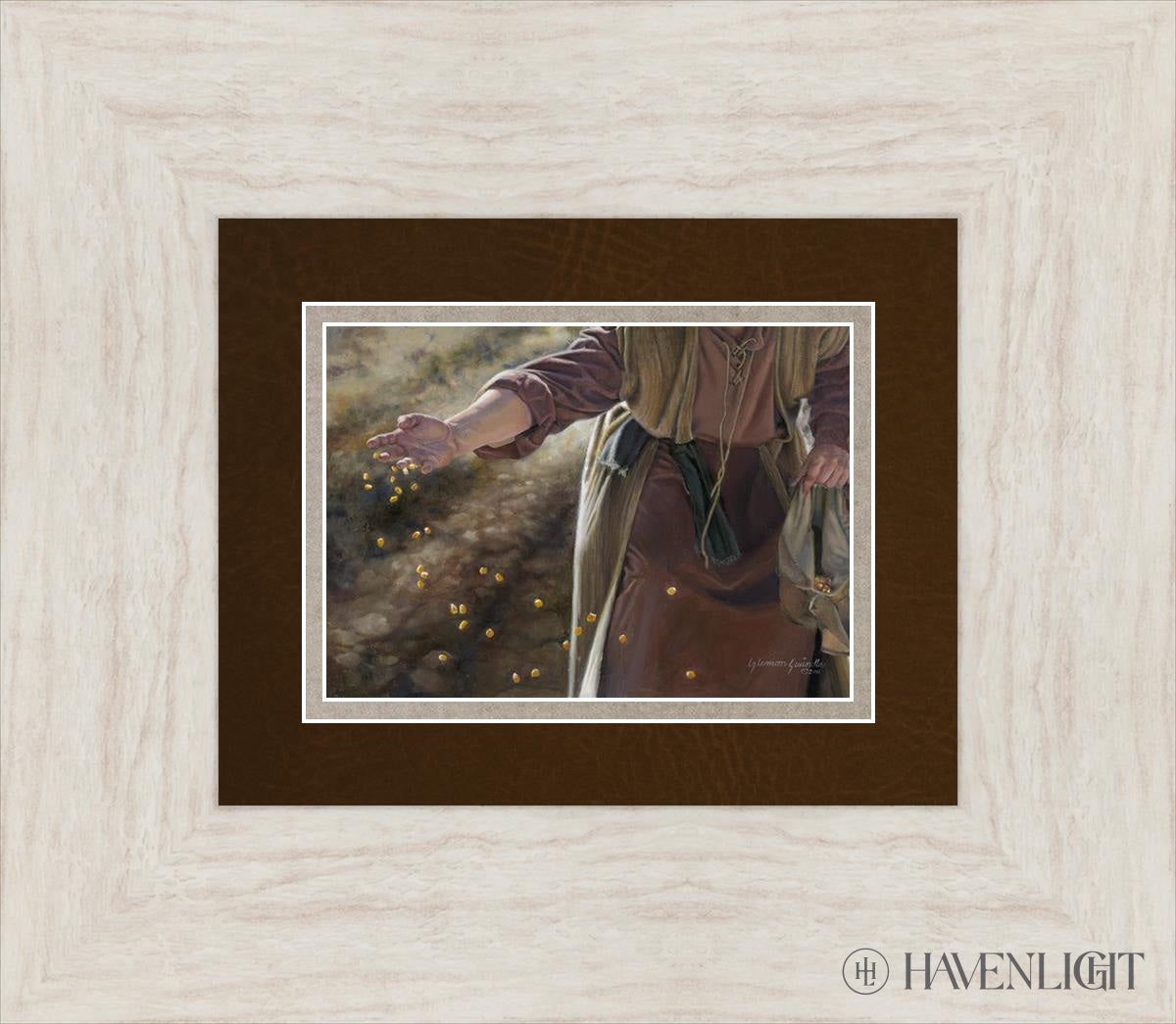 The Sower Open Edition Print / 7 X 5 Ivory 15 1/2 13 Art
