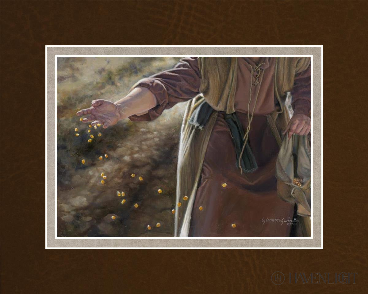 The Sower Open Edition Print / 7 X 5 Matted To 10 8 Art