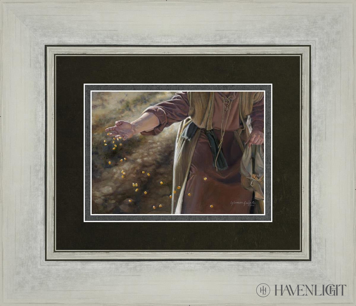 The Sower Open Edition Print / 7 X 5 Silver 14 1/4 12 Art