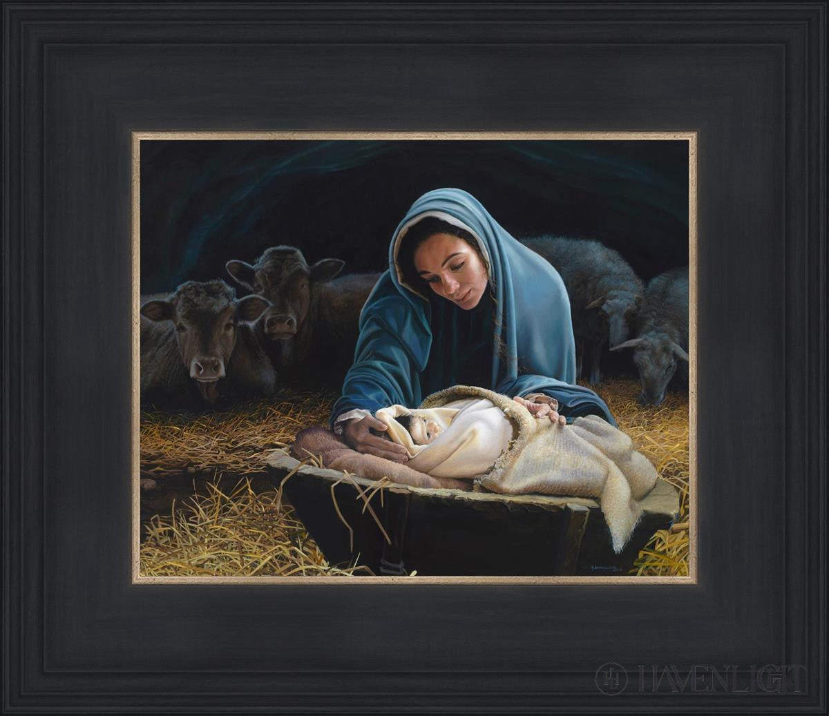 The Young Messiah Open Edition Print / 10 X 8 Black 14 3/4 12 Art
