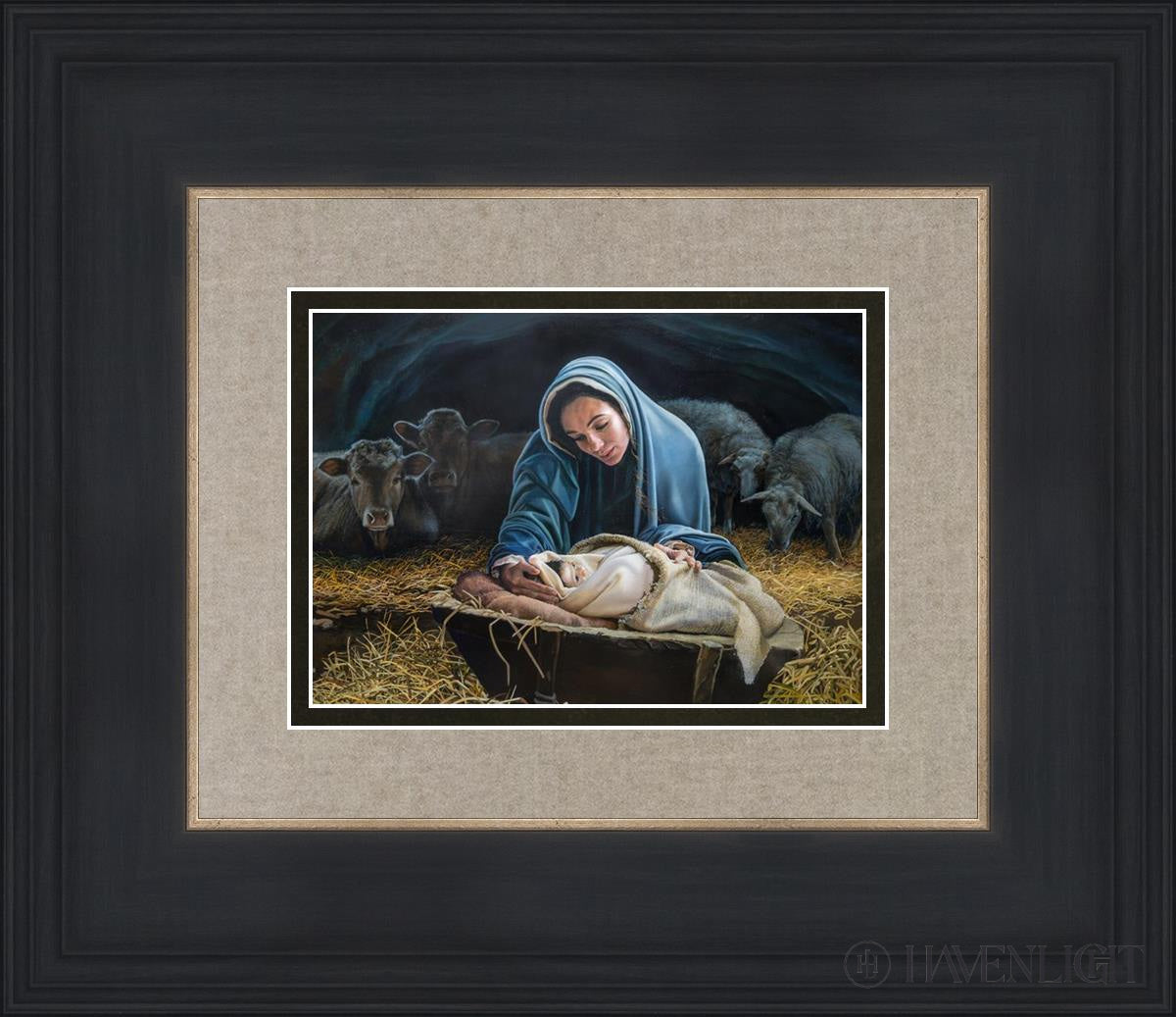 The Young Messiah Open Edition Print / 7 X 5 Black 14 3/4 12 Art