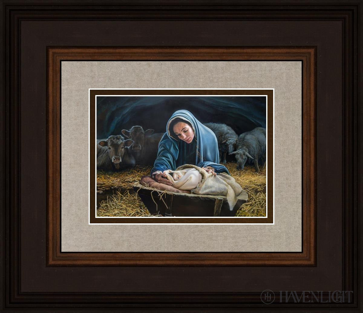 The Young Messiah Open Edition Print / 7 X 5 Brown 14 3/4 12 Art
