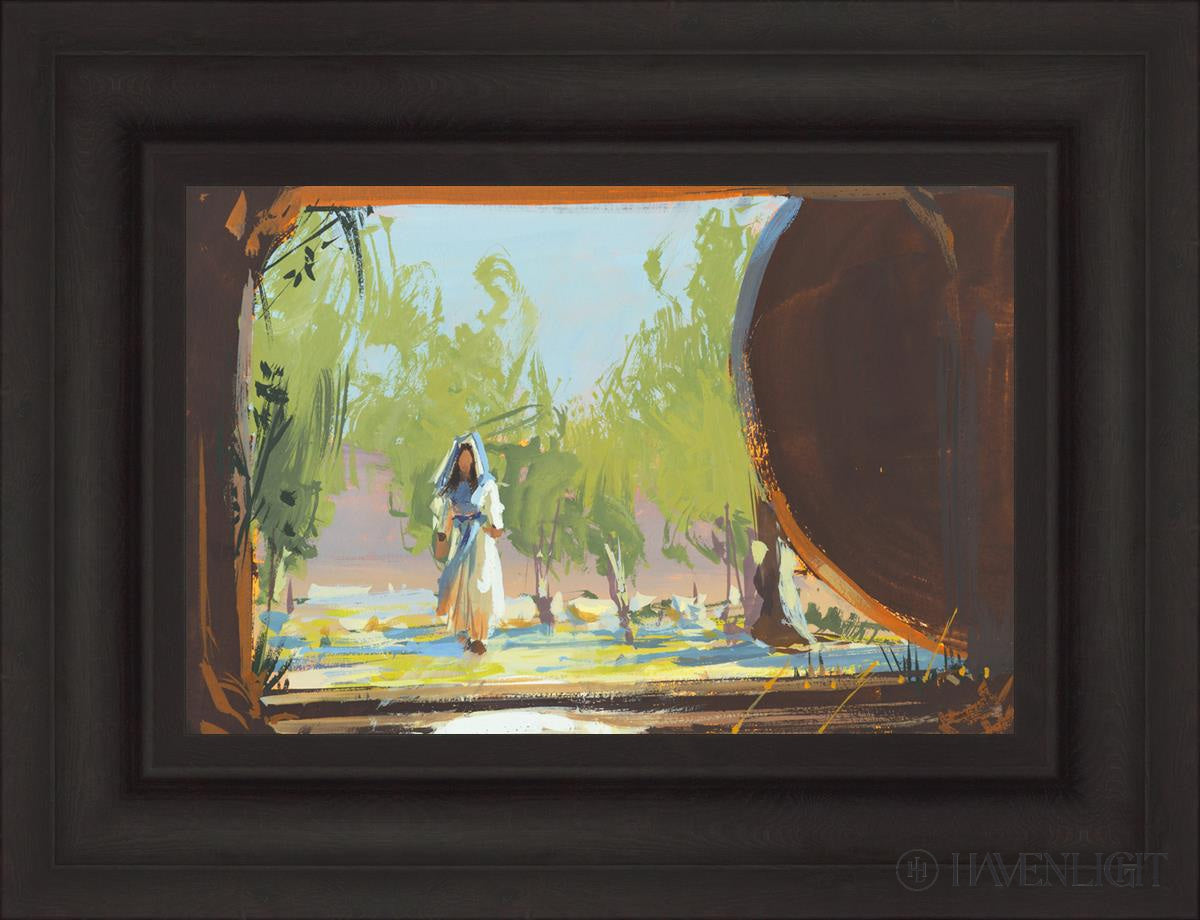 To The Empty Tomb Open Edition Canvas / 18 X 12 Brown 25 3/4 19 Art