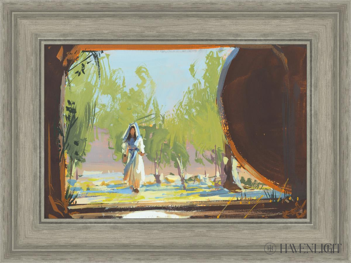 To The Empty Tomb Open Edition Canvas / 18 X 12 Gray 23 3/4 17 Art