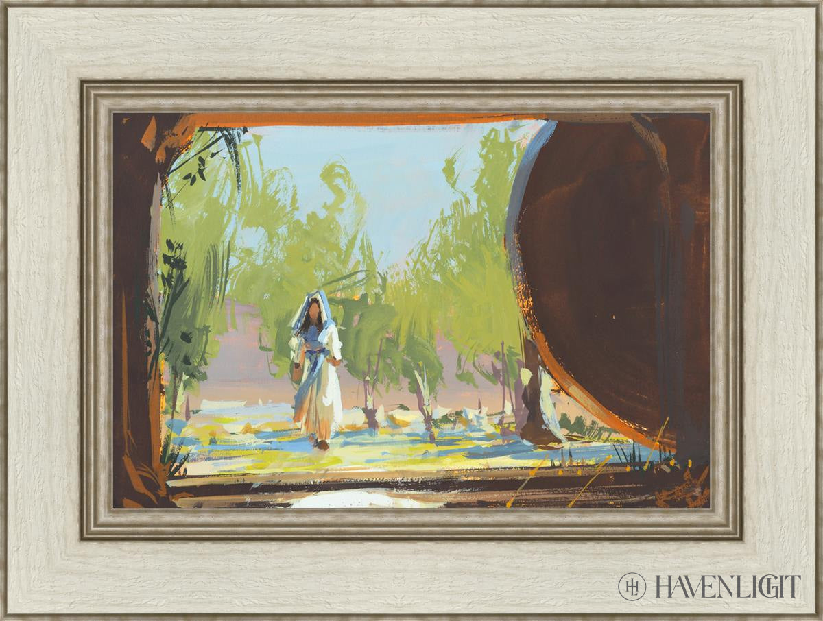 To The Empty Tomb Open Edition Canvas / 18 X 12 Ivory 24 1/2 Art