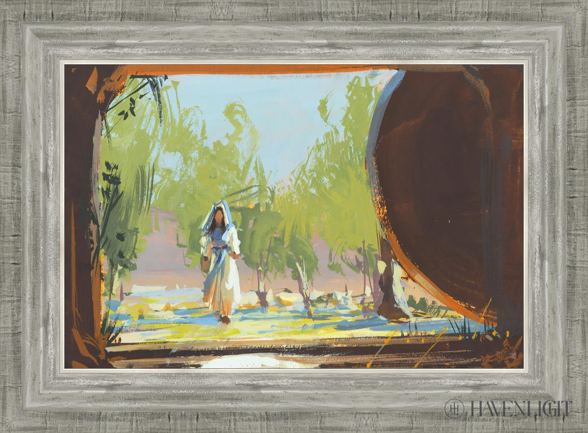 To The Empty Tomb Open Edition Canvas / 18 X 12 Silver 22 3/4 16 Art