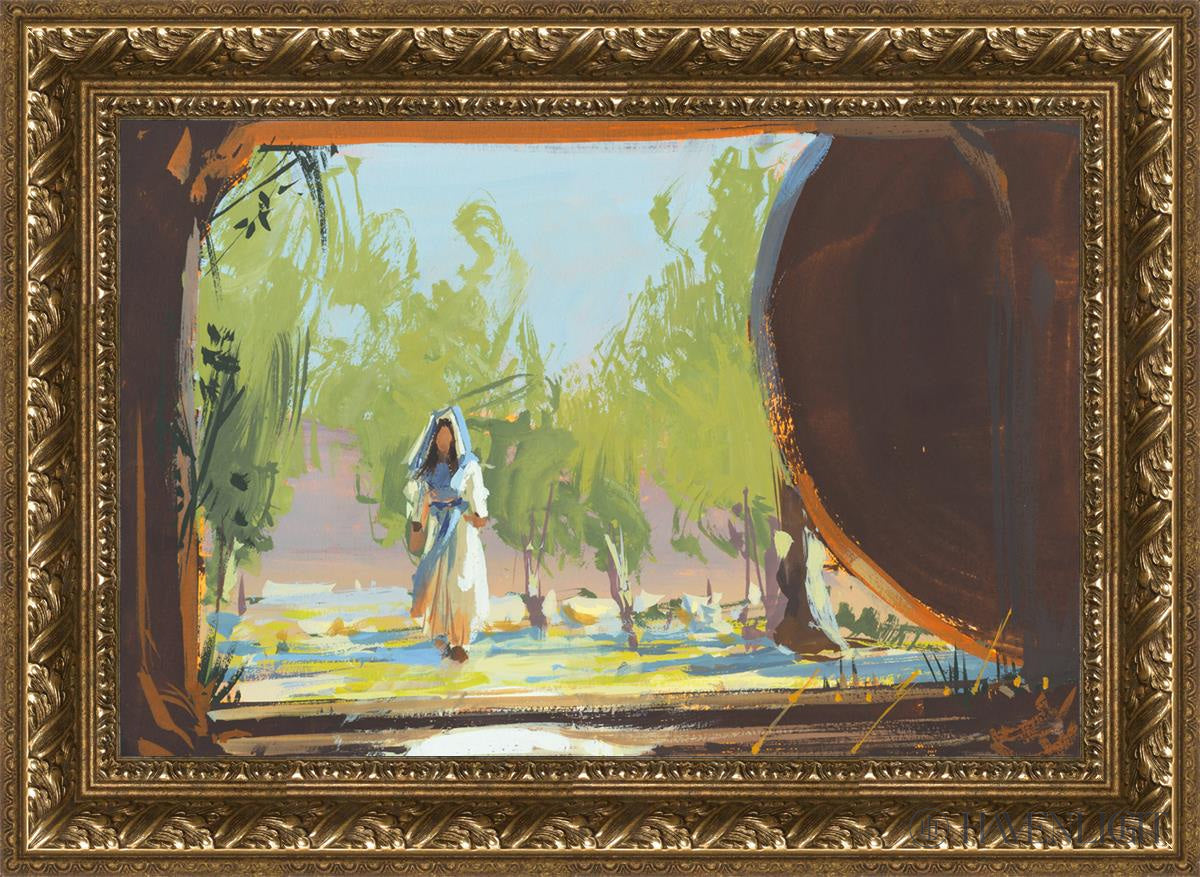 To The Empty Tomb Open Edition Canvas / 24 X 16 Gold 29 3/4 21 Art