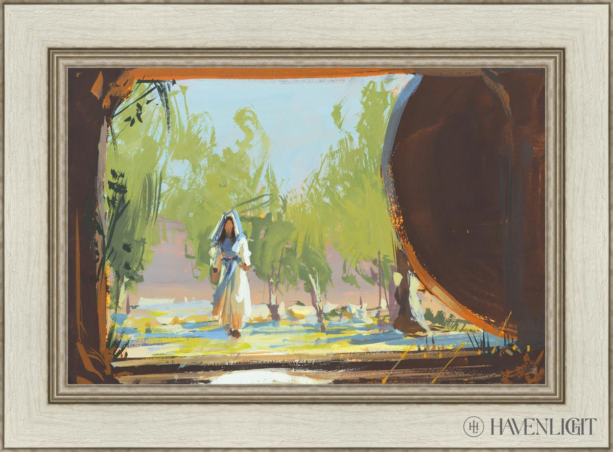 To The Empty Tomb Open Edition Canvas / 24 X 16 Ivory 30 1/2 22 Art