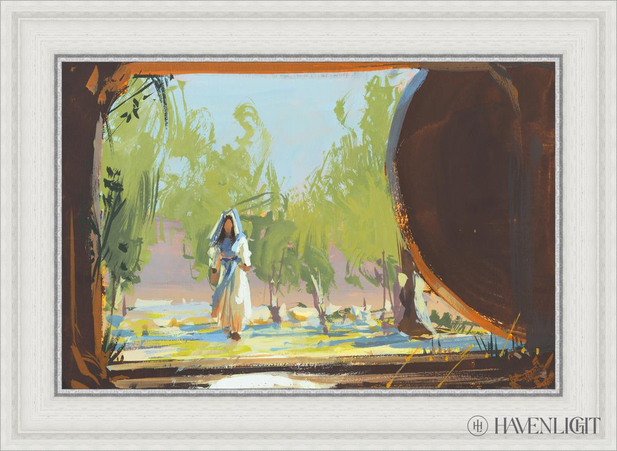 To The Empty Tomb Open Edition Canvas / 24 X 16 White 29 3/4 21 Art