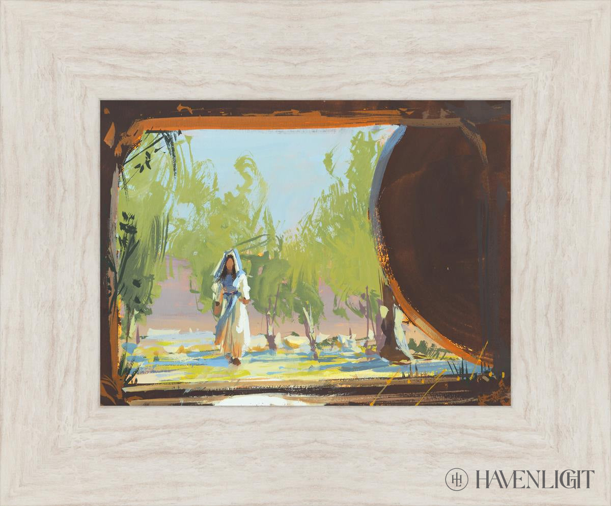 To The Empty Tomb Open Edition Print / 12 X 9 Ivory 17 1/2 14 Art