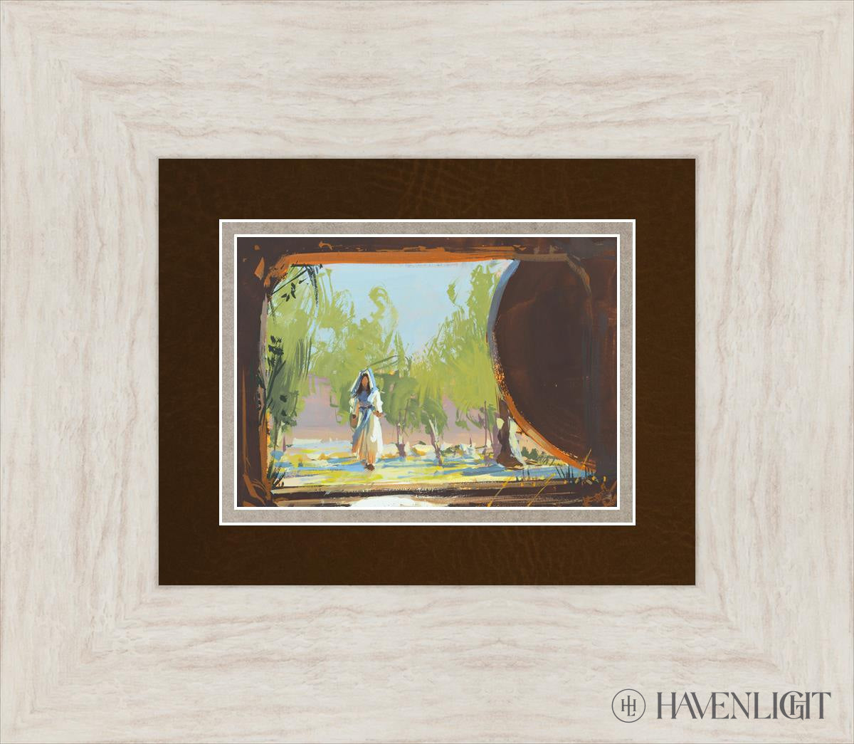 To The Empty Tomb Open Edition Print / 7 X 5 Ivory 15 1/2 13 Art