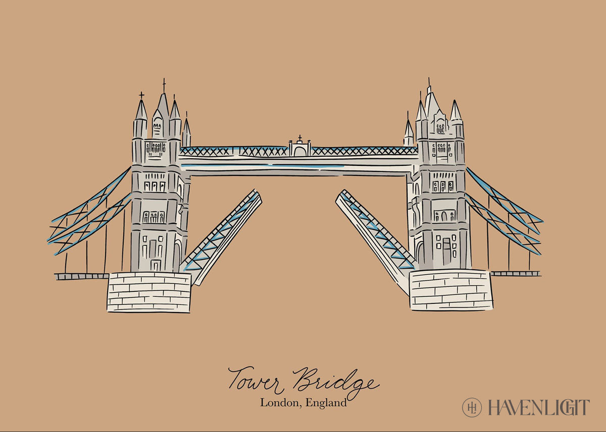 Tower Bridge Open Edition Print / 7 X 5 Only Art