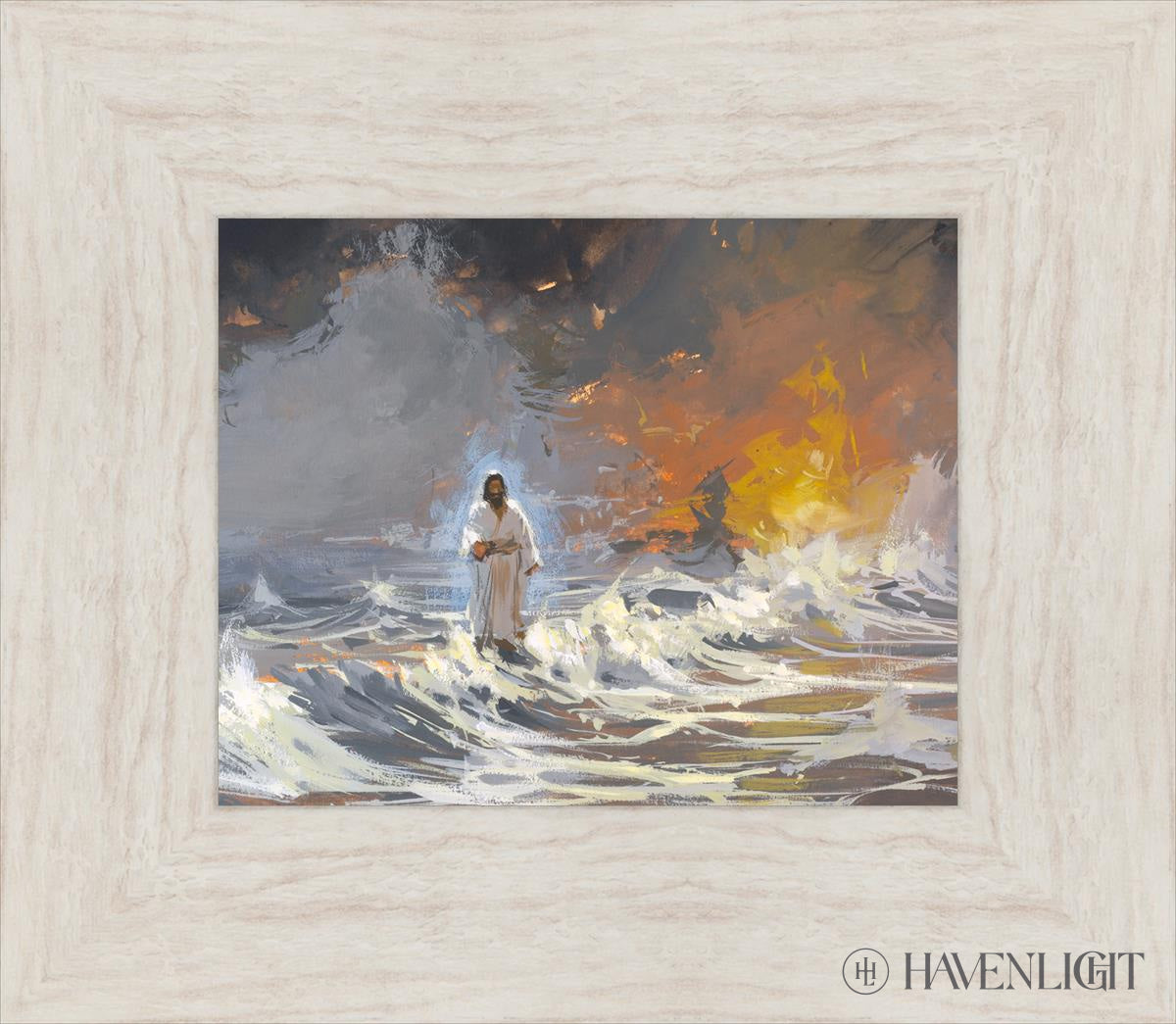 Walking Amongst The Storm Open Edition Print / 10 X 8 Ivory 15 1/2 13 Art