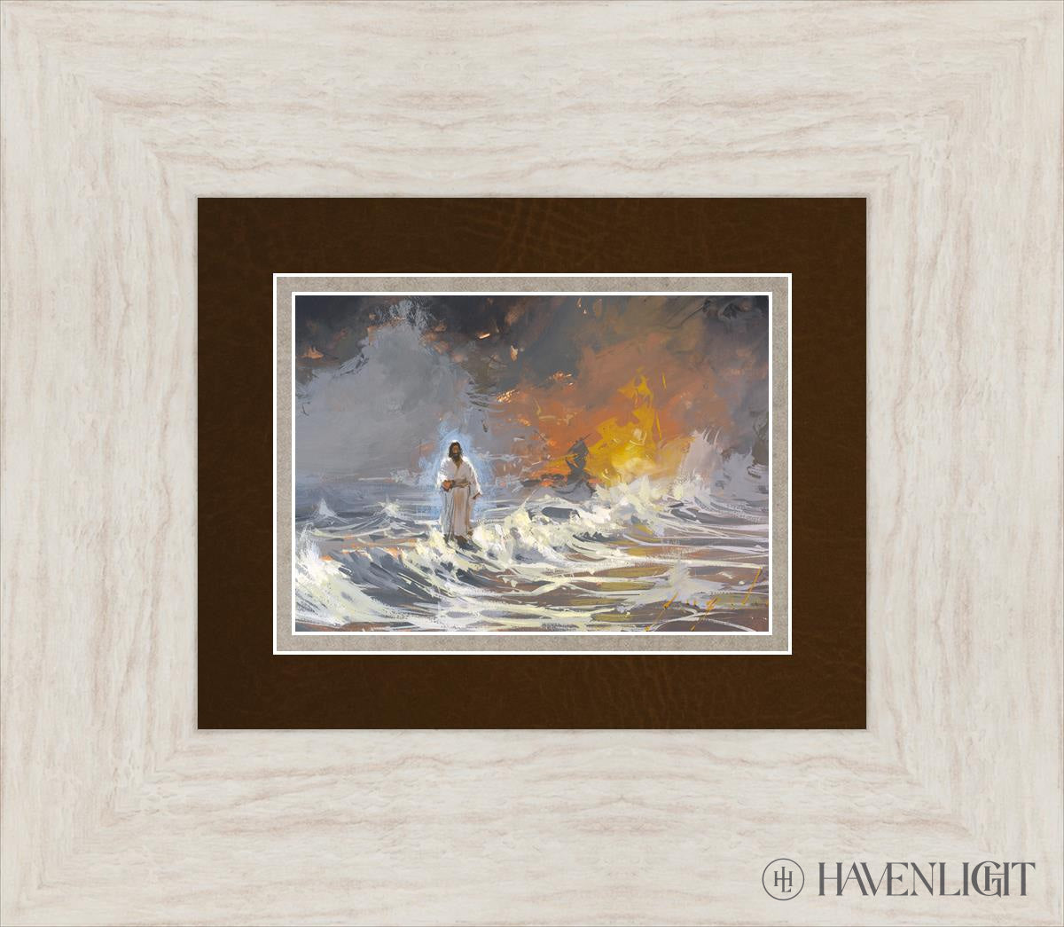 Walking Amongst The Storm Open Edition Print / 7 X 5 Ivory 15 1/2 13 Art