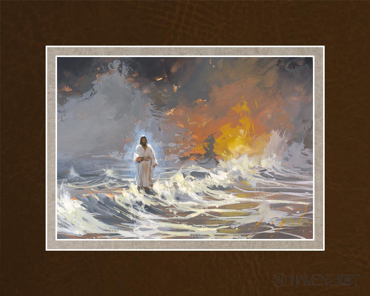 Walking Amongst The Storm Open Edition Print / 7 X 5 Matted To 10 8 Art