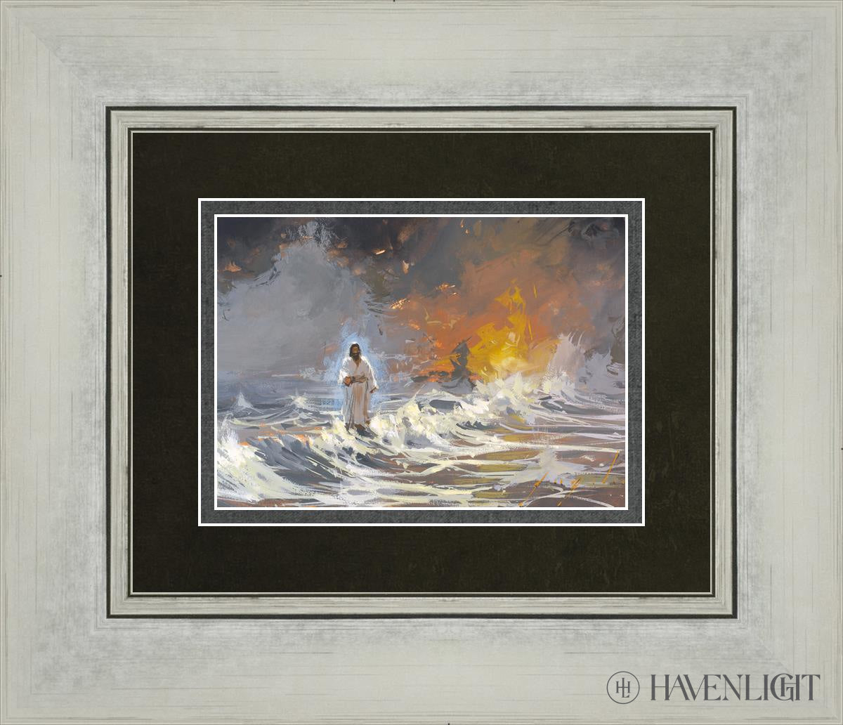 Walking Amongst The Storm Open Edition Print / 7 X 5 Silver 14 1/4 12 Art