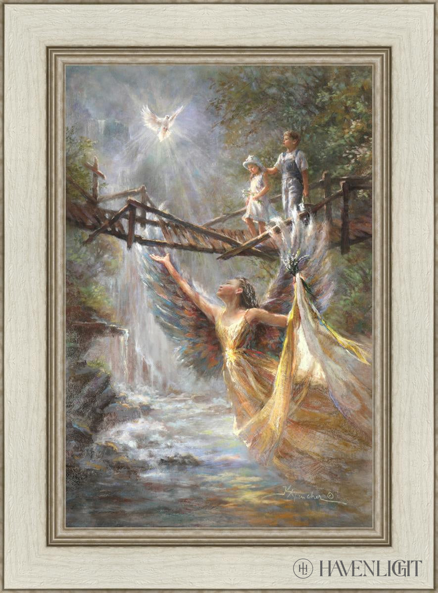 Wings Of Protection Open Edition Canvas / 16 X 24 Ivory 22 1/2 30 Art