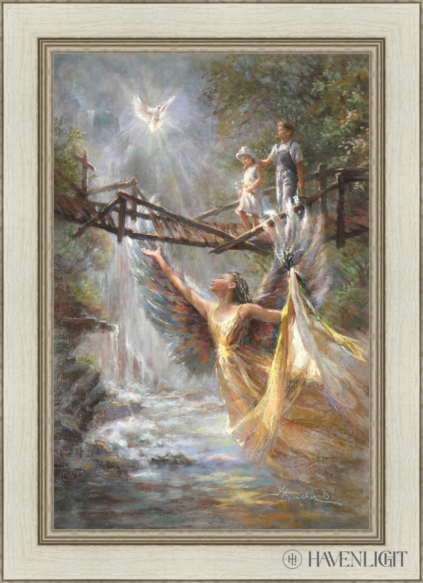 Wings Of Protection Open Edition Canvas / 20 X 30 Ivory 26 1/2 36 Art