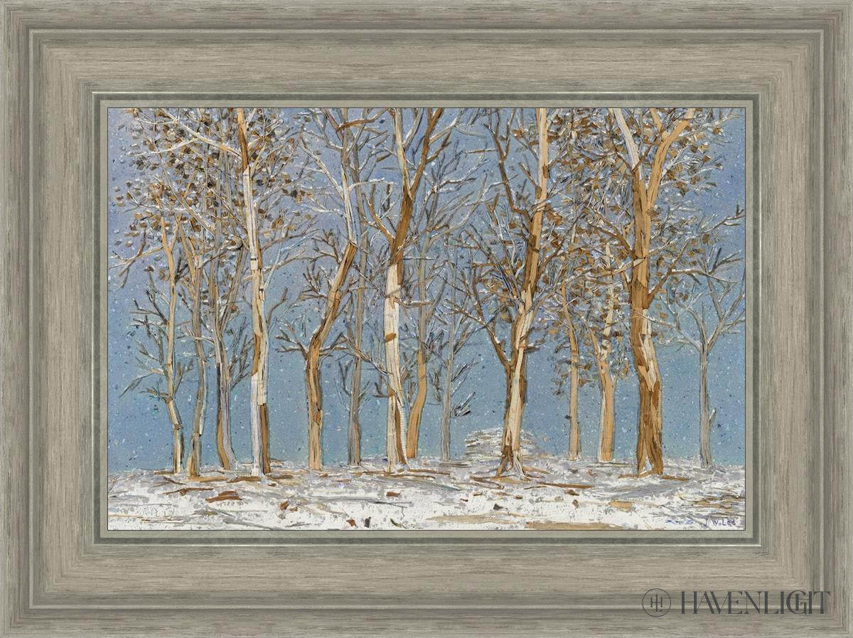 Winter Woods Open Edition Canvas / 18 X 12 Gray 23 3/4 17 Art