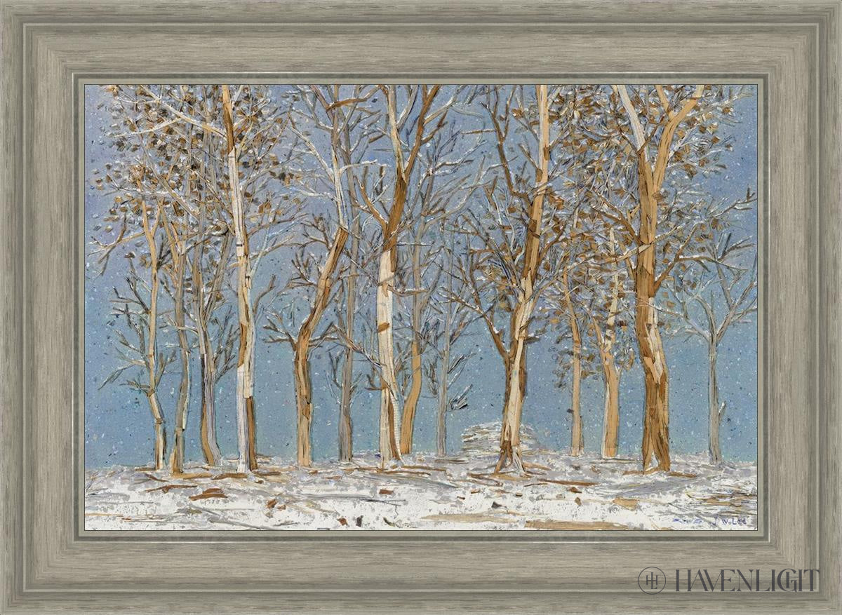 Winter Woods Open Edition Canvas / 24 X 16 Gray 29 3/4 21 Art