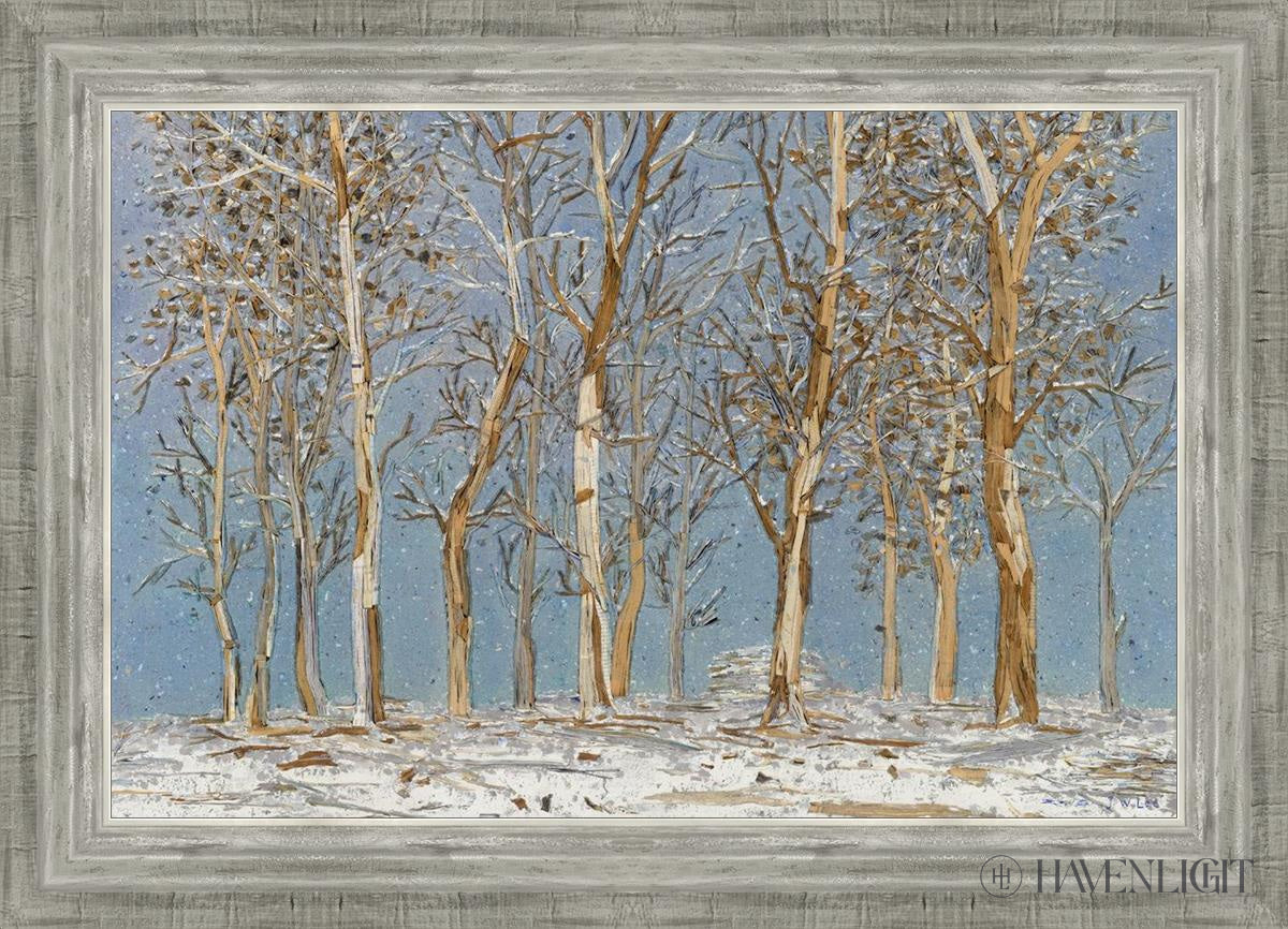 Winter Woods Open Edition Canvas / 24 X 16 Silver 28 3/4 20 Art