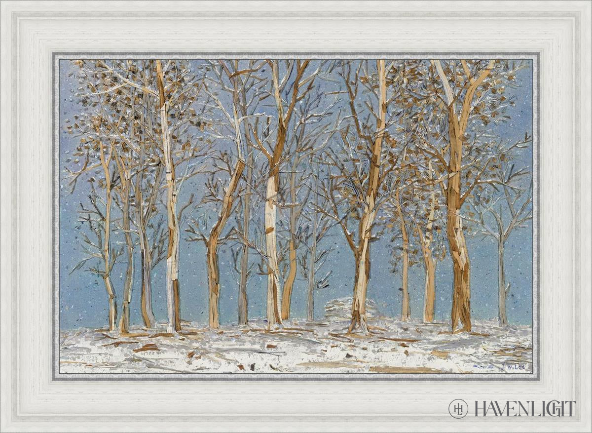 Winter Woods Open Edition Canvas / 24 X 16 White 29 3/4 21 Art
