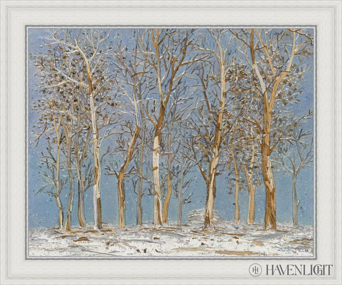 Winter Woods Open Edition Canvas / 30 X 24 White 35 3/4 29 Art
