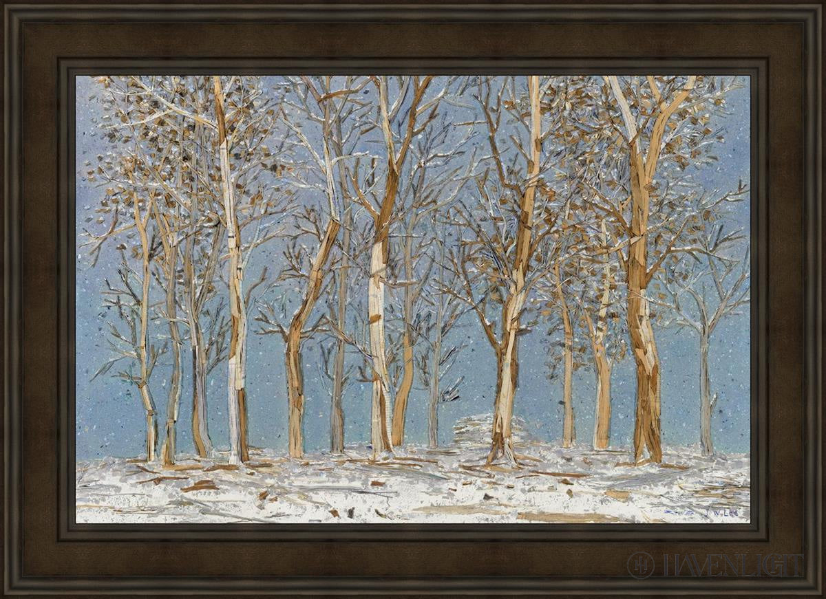 Winter Woods Open Edition Canvas / 36 X 24 Brown 43 3/4 31 Art
