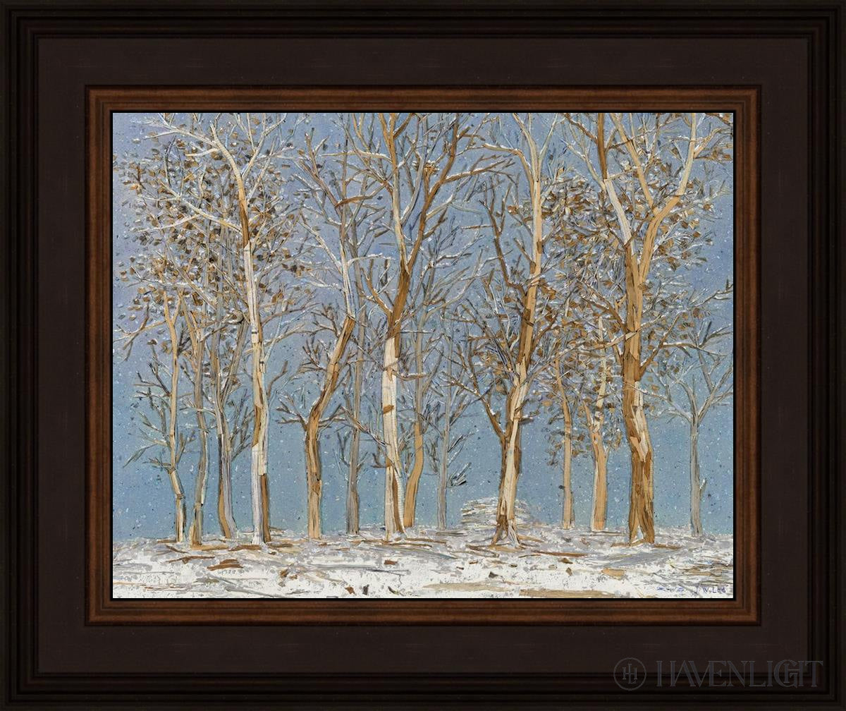 Winter Woods Open Edition Print / 14 X 11 Brown 18 3/4 15 Art