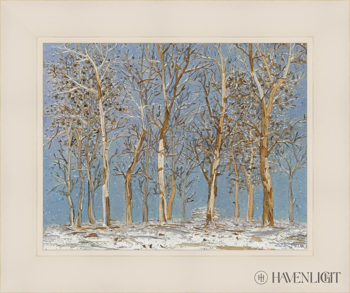 Winter Woods Open Edition Print / 14 X 11 White 18 1/4 15 Art