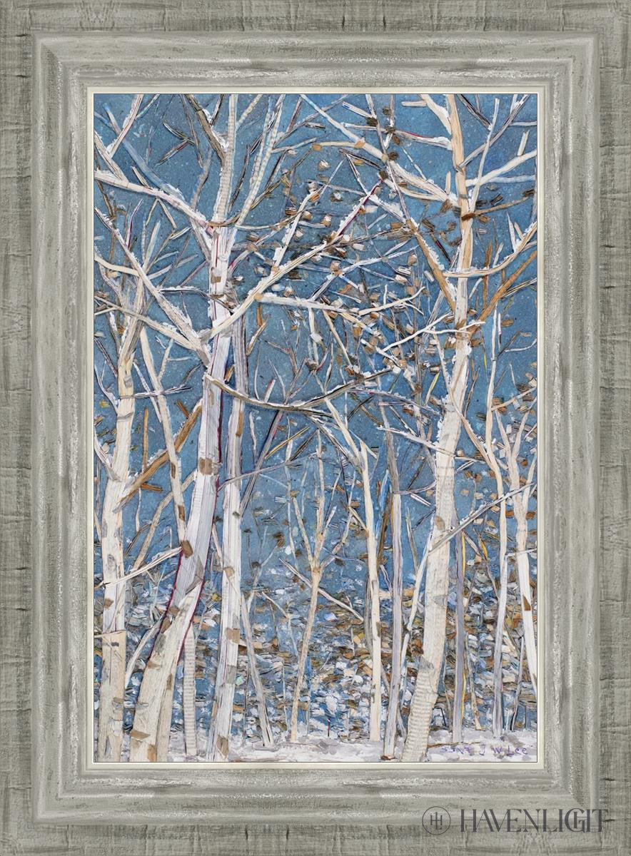 Woodland Open Edition Canvas / 12 X 18 Silver 16 3/4 22 Art