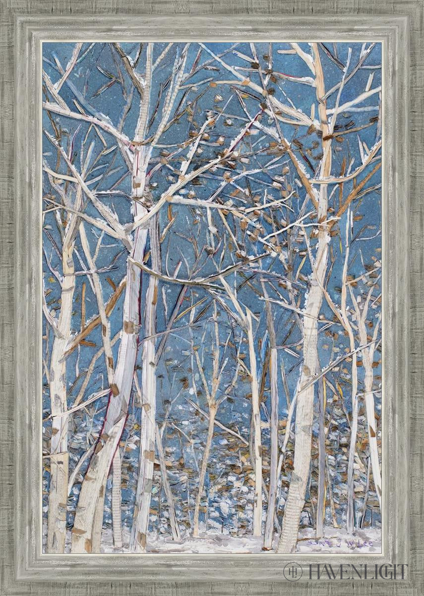 Woodland Open Edition Canvas / 20 X 30 Silver 24 3/4 34 Art