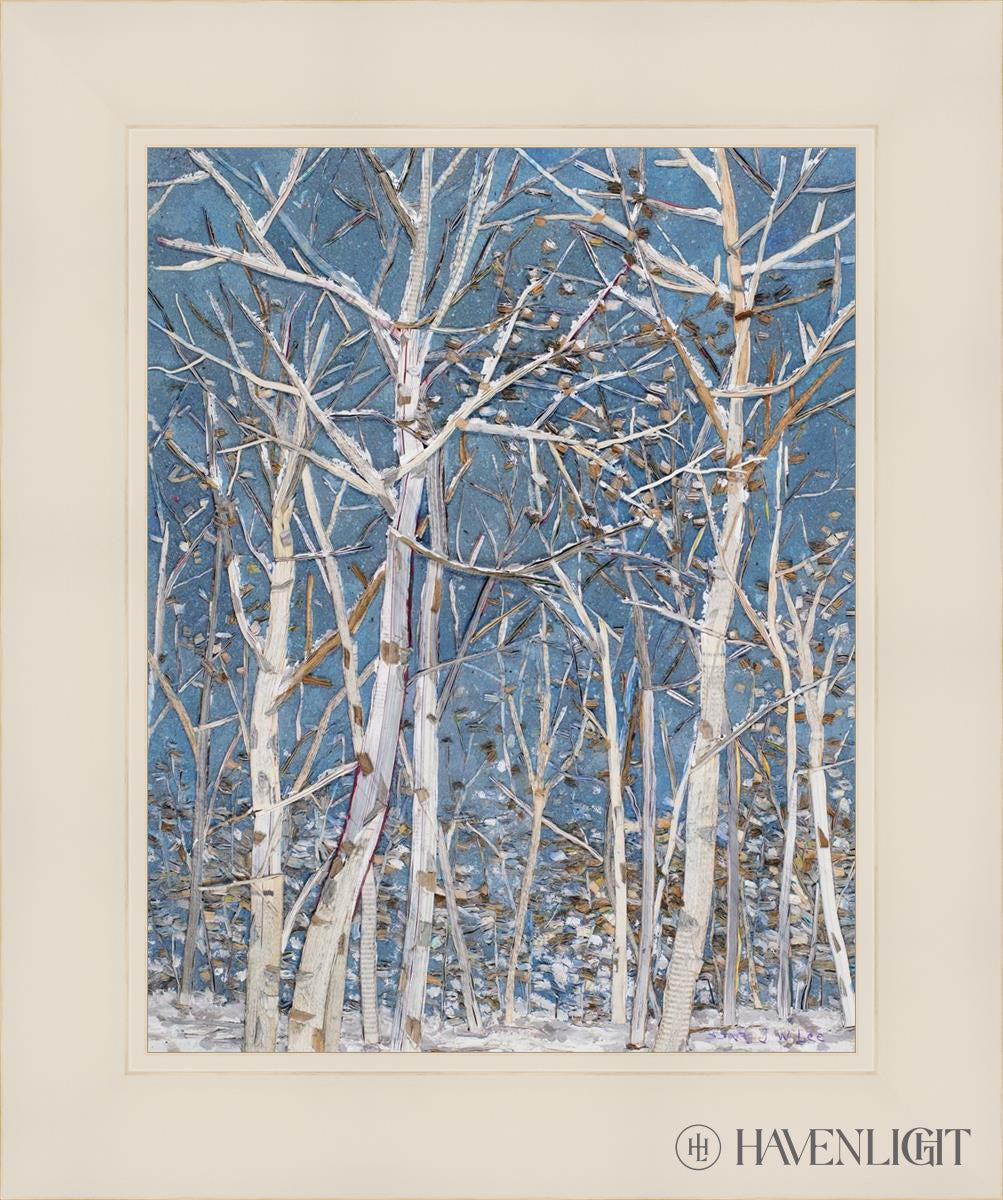 Woodland Open Edition Print / 11 X 14 White 15 1/4 18 Art