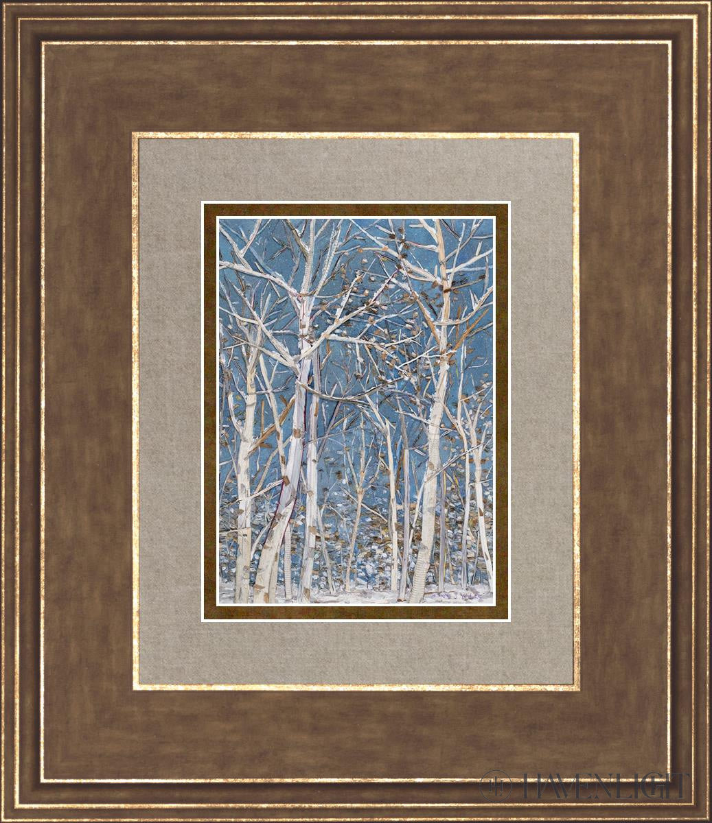 Woodland Open Edition Print / 5 X 7 Gold 12 3/4 14 Art